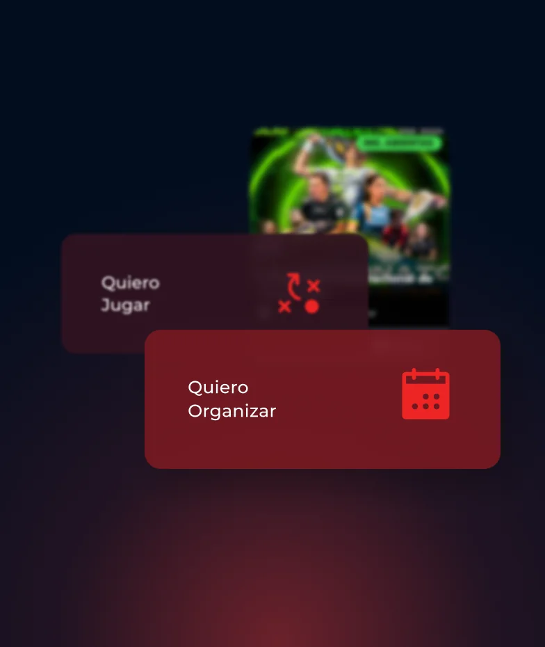 Pantalla de creación de torneo en MatchMinders mostrando configuración de categorías, inscripciones y formatos de competición.