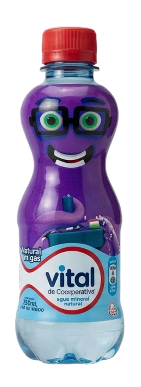 Pulpo gamer, uno de los 5 personajes coleccionables de Vital Kids.